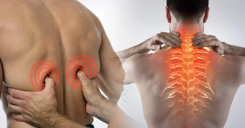 Aplicação de ventosa para alívio de dor muscular